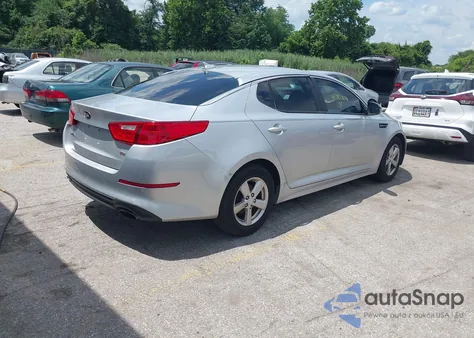 2015 Kia Optima Lx из США, поврежденный, VIN 5XXGM4A74FG519811